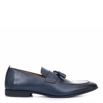 LEATHER TASSEL LOAFERS