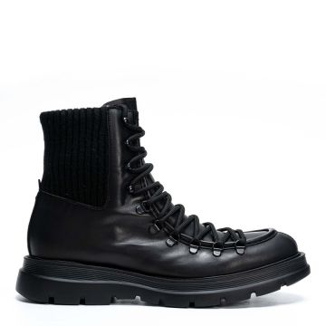 LEATHER HIKING BOOTS 0967275V