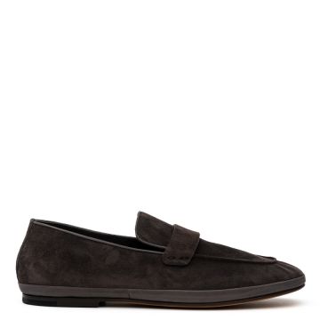 HANDCRAFTED SUEDE LOAFERS ERNEST