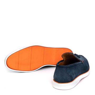NUBUCK LEATHER LOAFERS
