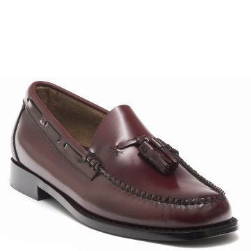 LEATHER TASSEL LOAFERS