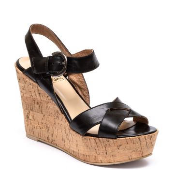 LEATHER WEDGES